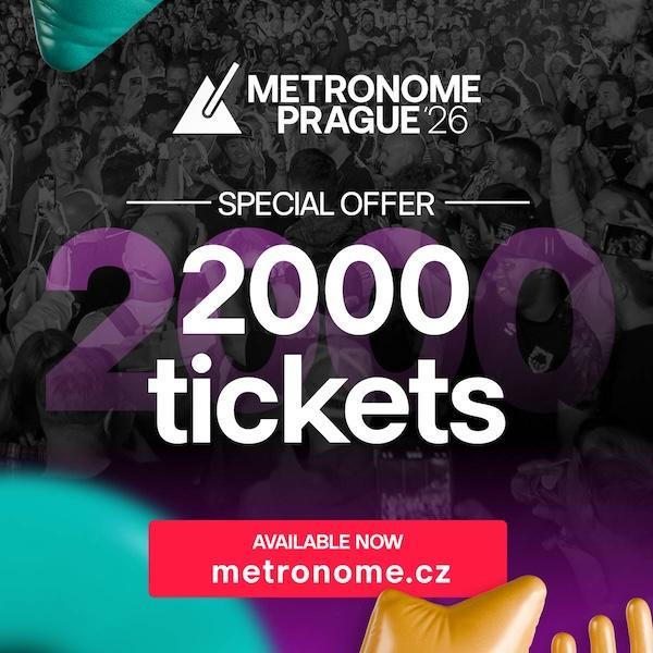 První vlna vstupenek na Metronome Prague 2026 je v prodeji